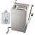 Eco Portable Wash-Ware Stainless Steel Portable Sink w/ Water Heater (EPS1041)